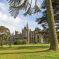 Buy canvas prints of Alton Towers, a derelict house on the Alton Towers by John Keates