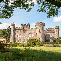 Buy canvas prints of Cholmondeley Castle Cheshire England by John Keates