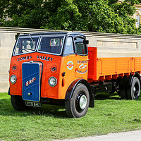 Buy canvas prints of An ERF C 15 dropside lorry, truck or commercial ve by John Keates