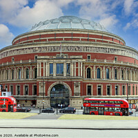 Buy canvas prints of The Royal Albert Hall, London, England  by John Keates