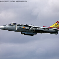 Buy canvas prints of Spanish Navy McDonnell Douglas EAV-8B Harrier II  by Andrew Harker