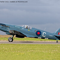 Buy canvas prints of Supermarine Spitfire PRXIX by Andrew Harker