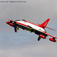Buy canvas prints of Hawker Hunter FGA.9 by Andrew Harker