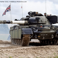 Buy canvas prints of British Army FV4021 Chieftain Main Battle Tank by Andrew Harker