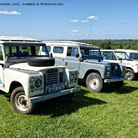 Buy canvas prints of Vintage & Classic Landrovers by Andrew Harker