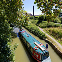 Buy canvas prints of The Kennet & Avon Canal, Devizes, Wiltshire, UK by Andrew Harker