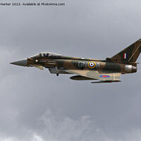 Buy canvas prints of RAF Typhoon FGR.4  ZK349 by Andrew Harker