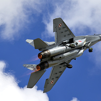 Buy canvas prints of Mikoyan Gurevich MiG-29A Fulcrum by Andrew Harker
