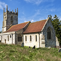 Buy canvas prints of Imber Church, Salisbury Plain, Wiltshire, UK by Andrew Harker