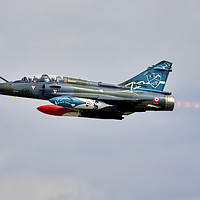 Buy canvas prints of French Air Force Dassault Mirage 2000D by Andrew Harker