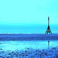 Buy canvas prints of Crosby Beach by Kevin Murray