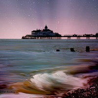Buy canvas prints of EASTBOURNE PIER by sylvia scotting