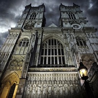 Buy canvas prints of  Westminster Abbey at night by sylvia scotting
