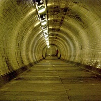 Buy canvas prints of  Greenwich Tunnel by sylvia scotting