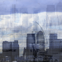 Buy canvas prints of  London Skyline by sylvia scotting