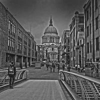 Buy canvas prints of  St pauls cathedral  by sylvia scotting