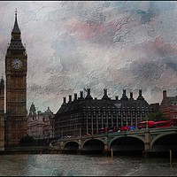 Buy canvas prints of     Westminster Bridge London                      by sylvia scotting
