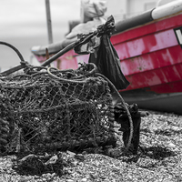 Buy canvas prints of Lobster Pot by Barry Cook