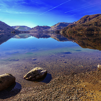 Buy canvas prints of Ullswater Reflections by Rob Graham