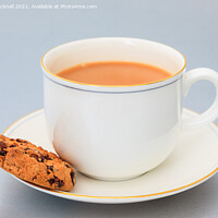 Buy canvas prints of Cup of Tea and a Biscuit by Pearl Bucknall