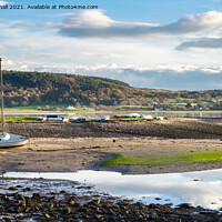 Buy canvas prints of Boats in Red Wharf Bay Anglesey by Pearl Bucknall