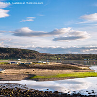 Buy canvas prints of Approaching Sea in Red Wharf Bay Anglesey by Pearl Bucknall