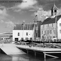 Buy canvas prints of Lerwick Harbour Shetland Islands Scotland by Pearl Bucknall