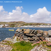 Buy canvas prints of Port Ellen Isle of Islay Scotland by Pearl Bucknall