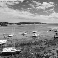 Buy canvas prints of Abersoch Harbour Llyn Peninsula North Wales by Pearl Bucknall