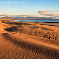 Buy canvas prints of Newborough Beach Dunes Anglesey Wales by Pearl Bucknall