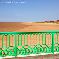 Buy canvas prints of View from Lytham St Annes Pier by Pearl Bucknall