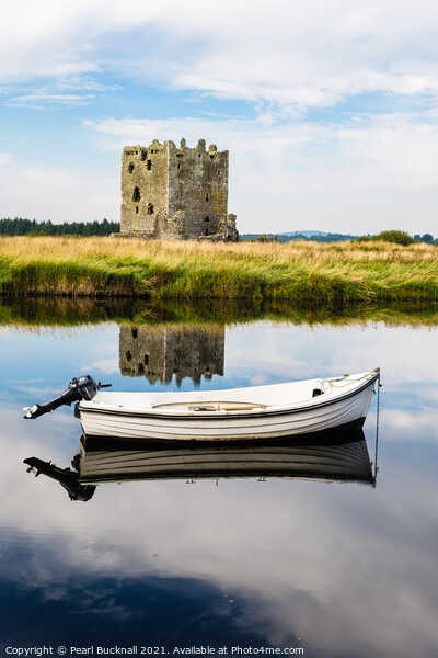 Threave Castle River Dee Dumfries and Galloway Picture Board by Pearl Bucknall