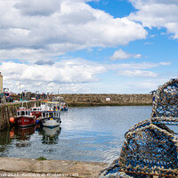 Buy canvas prints of St Andrews Harbour Fife Scotland by Pearl Bucknall