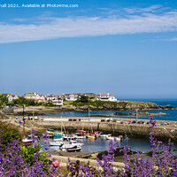 Buy canvas prints of Cemaes Bay Anglesey Wales by Pearl Bucknall