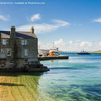 Buy canvas prints of Lerwick Lodberries Shetland Isles by Pearl Bucknall