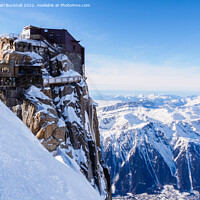 Buy canvas prints of Aiguille du Midi Alps France by Pearl Bucknall