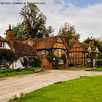 Buy canvas prints of English Village Turville Buckinghamshire England by Pearl Bucknall