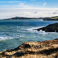 Buy canvas prints of Rocky Coastline on Anglesey Wales by Pearl Bucknall