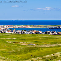 Buy canvas prints of View Across Earlsferry Golf Course Fife Scotland by Pearl Bucknall