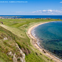 Buy canvas prints of High View to Elie and Earlsferry Fife Scotland by Pearl Bucknall