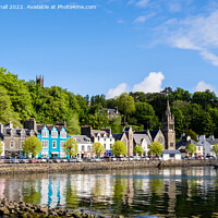 Buy canvas prints of Tobermory Reflections Isle of Mull Scotland by Pearl Bucknall