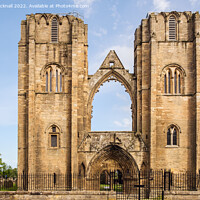 Buy canvas prints of Elgin Cathedral Ruins Moray Scotland by Pearl Bucknall