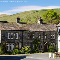 Buy canvas prints of English Village Kettlewell Yorkshire Dales by Pearl Bucknall