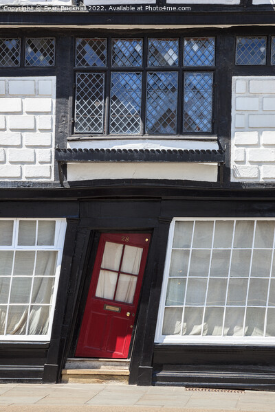 Crooked House Canterbury Kent Picture Board by Pearl Bucknall