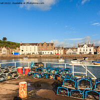 Buy canvas prints of Stonehaven Harbour Aberdeenshire Scotland by Pearl Bucknall