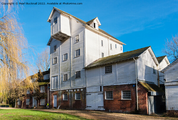 Chilham Mill Kent Picture Board by Pearl Bucknall