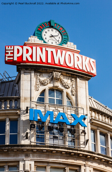 The Printworks Manchester Picture Board by Pearl Bucknall