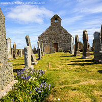 Buy canvas prints of Old Gravestones in St Mary's Churchyard Orkney by Pearl Bucknall