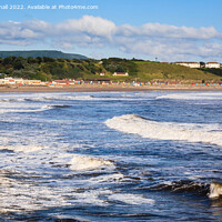 Buy canvas prints of Scarborough North Beach Yorkshire by Pearl Bucknall
