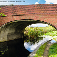 Buy canvas prints of Grantham Canal Bridge 59 Lincolnshire by Pearl Bucknall